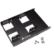 Corsair CSSD-BRKT2 drive bay panel 8,89 cm (3.5") Carrierpaneel Zwart