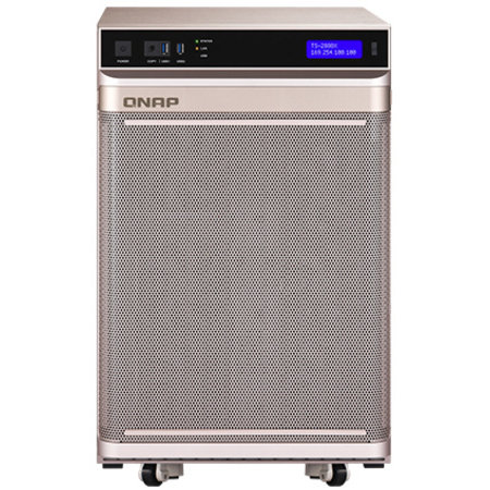 QNAP QNAP TS-2888X-W2195-256G data-opslag-server W-2195 Ethernet LAN Tower Zilver NAS