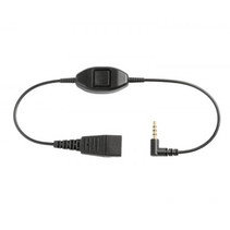 Jabra QD/3.5mm 3,5 mm Zwart