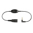 Jabra Jabra QD/3.5mm 3,5 mm Zwart