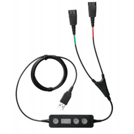 Jabra Jabra Link 265 audio kabel USB2.0 2x QD Zwart
