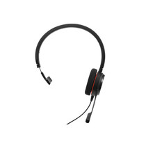 Jabra Evolve 20 MS Mono Headset Hoofdband Zwart