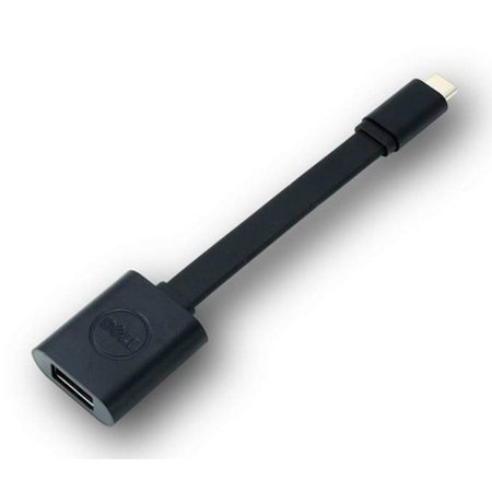 Dell DELL DBQBJBC054 USB-kabel USB 3.2 Gen 1 (3.1 Gen 1) 0,132 m USB C USB A Zwart