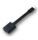 Dell DELL DBQBJBC054 USB-kabel USB 3.2 Gen 1 (3.1 Gen 1) 0,132 m USB C USB A Zwart