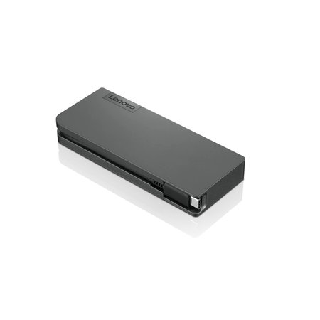 Lenovo Lenovo 4X90S92381 notebook dock & poortreplicator Bedraad USB 3.2 Gen 1 (3.1 Gen 1) Type-C Grijs