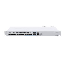 Mikrotik CRS312-4C+8XG-RM netwerk-switch L3 10G Ethernet (100/1000/10000) Wit 1U