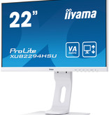 Iiyama iiyama ProLite XUB2294HSU-W1 LED display 54,6 cm (21.5") 1920 x 1080 Pixels Full HD Zwart, Wit
