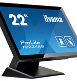 Iiyama iiyama ProLite T2234AS-B1 touch screen-monitor 54,6 cm (21.5") 1920 x 1080 Pixels Zwart Multi-touch Multi-gebruiker