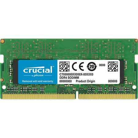 Crucial Crucial CT4G4SFS8266 geheugenmodule 4 GB 1 x 4 GB DDR4 2666 MHz