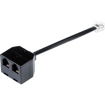 Jabra 1600-289 kabeladapter/verloopstukje RJ10 2xRJ10 Zwart