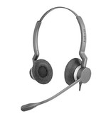 Jabra Jabra BIZ 2300 USB UC Duo Headset Hoofdband Zwart