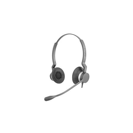 Jabra Jabra BIZ 2300 USB UC Duo Headset Hoofdband Zwart