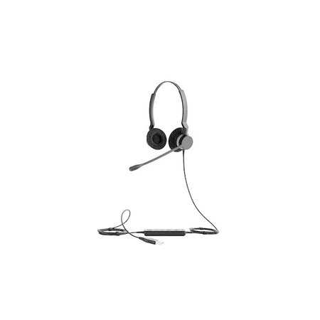 Jabra Jabra BIZ 2300 USB UC Duo Headset Hoofdband Zwart