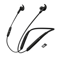 Jabra Evolve 65e Headset In-ear, Neckband Zwart
