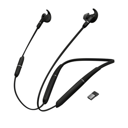 Jabra Jabra Evolve 65e Headset In-ear, Neckband Zwart
