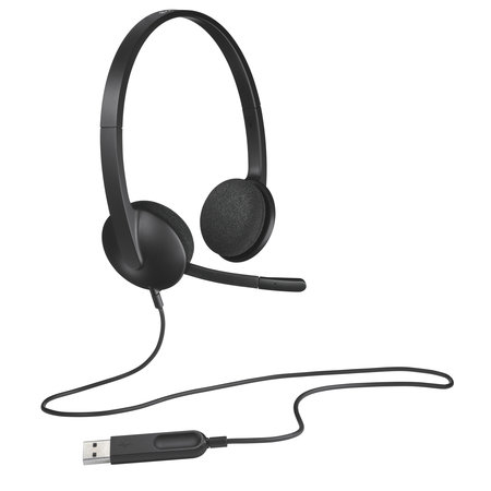 Logitech Logitech H340 Headset Hoofdband Zwart