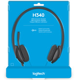 Logitech Logitech H340 Headset Hoofdband Zwart