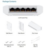 Ubiquiti Ubiquiti Networks UniFi USW‑FLEX Managed L2 Gigabit Ethernet (10/100/1000) Wit Power over Ethernet (PoE)