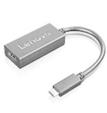 Lenovo Lenovo 4X90M42956 kabeladapter/verloopstukje USB-C VGA Zwart