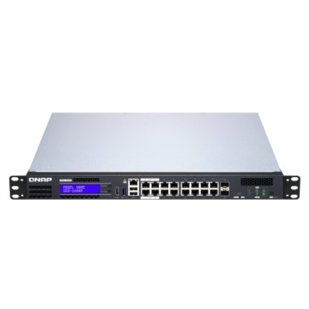 QNAP QNAP QGD-1600P Managed Gigabit Ethernet (10/100/1000) Zwart, Grijs Power over Ethernet (PoE)