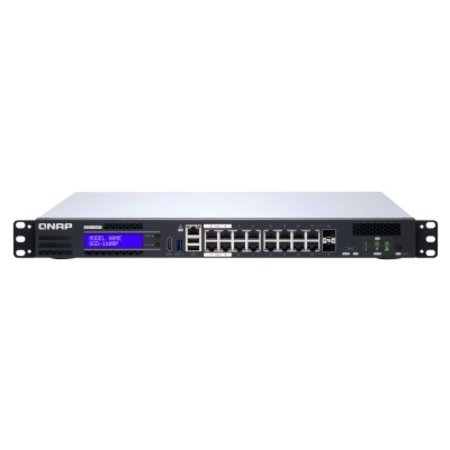 QNAP QNAP QGD-1600P Managed Gigabit Ethernet (10/100/1000) Zwart, Grijs Power over Ethernet (PoE)