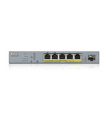 Zyxel Zyxel GS1350-6HP-EU0101F netwerk-switch Managed L2 Gigabit Ethernet (10/100/1000) Grijs Power over Ethernet (PoE)