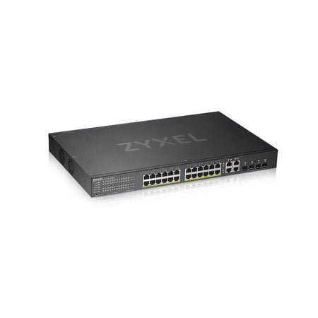 Zyxel Zyxel GS1920-24HPV2 Managed Gigabit Ethernet (10/100/1000) Zwart Power over Ethernet (PoE)