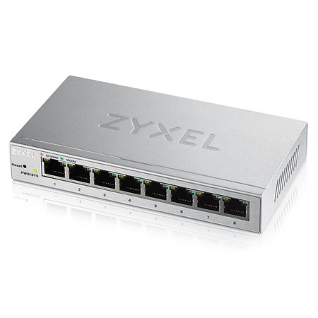 Zyxel Zyxel GS1200-8 Managed Gigabit Ethernet (10/100/1000) Zilver