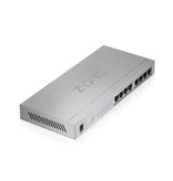 Zyxel Zyxel GS1008HP Unmanaged Gigabit Ethernet (10/100/1000) Grijs Power over Ethernet (PoE)