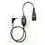 Jabra Jabra QD Cord w. PTT 0,3 m Zwart