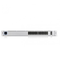 Ubiquiti Networks UniFi Pro 24-Port PoE Managed L2/L3 Gigabit Ethernet (10/100/1000) Zilver 1U Power over Ethernet (PoE)