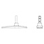 Samsung Displays Samsung STN-L32D TABLE STAND 32-40IN 81,3 cm (32") Vaste flatscreen vloerstandaard Zwart