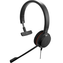 Jabra Evolve 20 UC Mono Headset Hoofdband Zwart