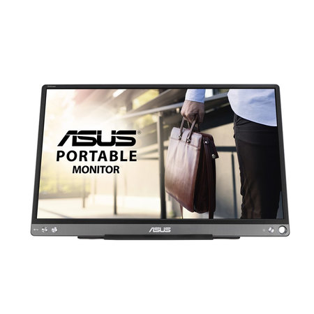 Asus ASUS ZenScreen MB16ACE 39,6 cm (15.6") 1920 x 1080 Pixels Full HD LED Grijs