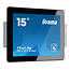 Iiyama iiyama ProLite TF1515MC-B2 touch screen-monitor 38,1 cm (15") 1024 x 768 Pixels Zwart Multi-touch