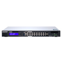 QNAP QGD-1600P Managed Gigabit Ethernet (10/100/1000) Zwart, Grijs Power over Ethernet (PoE)