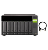 QNAP QNAP TL-D800C behuizing voor opslagstations 2.5/3.5" HDD-/SSD-behuizing Zwart, Grijs