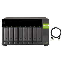 QNAP TL-D800C behuizing voor opslagstations 2.5/3.5" HDD-/SSD-behuizing Zwart, Grijs
