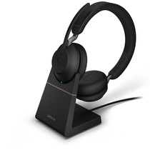 Jabra Evolve2 65, UC Stereo Headset Hoofdband Zwart