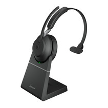 Jabra Evolve2 65, MS Mono Headset Hoofdband Zwart