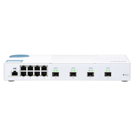 QNAP QNAP QSW-M408S netwerk-switch Managed L2 Gigabit Ethernet (10/100/1000) Wit