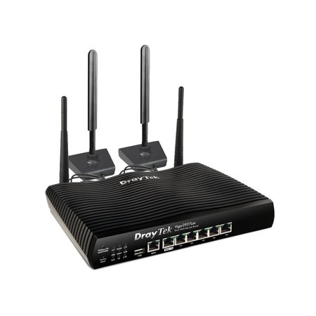 Draytek DrayTek Vigor 2927Lac draadloze router Gigabit Ethernet Dual-band (2.4 GHz / 5 GHz) 4G Zwart