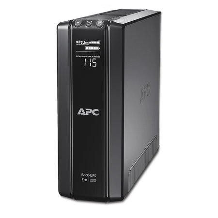 APC APC Back-UPS PRO 1200VA noodstroomvoeding 6x stopcontact, USB