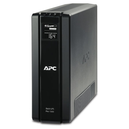 APC APC Back-UPS PRO 1500VA noodstroomvoeding 6x stopcontact, USB, uitbreidbare runtime