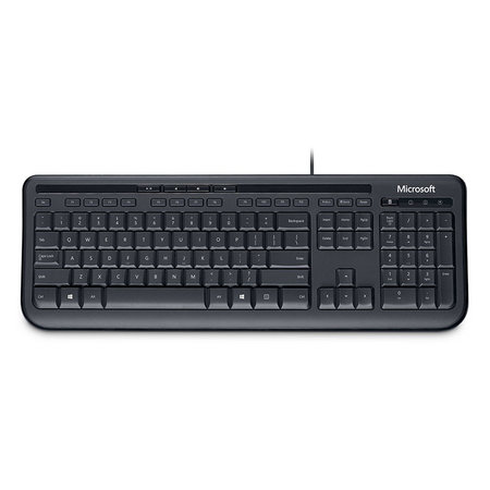 Microsoft Microsoft Wired Keyboard 600 toetsenbord USB QWERTY Engels Zwart | Media Center B.V.