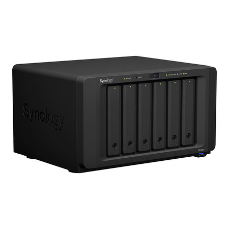 Synology Synology DiskStation DS1621+ data-opslag-server NAS Desktop Ethernet LAN Zwart V1500B