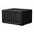 Synology Synology DiskStation DS1621+ data-opslag-server NAS Desktop Ethernet LAN Zwart V1500B
