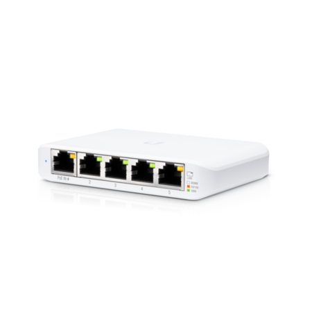 Ubiquiti Ubiquiti Networks UniFi Switch Flex Mini (5-pack) Managed Gigabit Ethernet (10/100/1000) Power over Ethernet (PoE) Wit