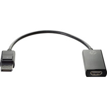 HP 2JA63AA video kabel adapter DisplayPort HDMI Type A (Standaard) Zwart