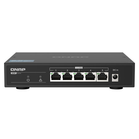 QNAP QNAP QSW-1105-5T netwerk-switch Unmanaged Gigabit Ethernet (10/100/1000) Zwart